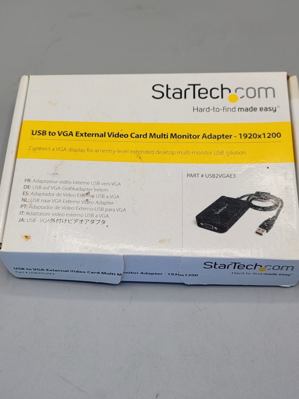 StarTech Slim USB 3.0 to VGA External Multi Monitor Adapter